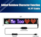 Programmable LED Signs, Flexible Scrolling LED Display, Edit Text, Animations - Image 4