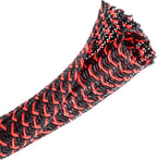 CrocSee 10ft - 1/2 inch Braided Cable Management Sleeve Cord Protector - by CrocSee