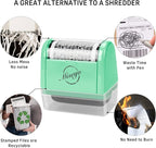 Miseyo Wide Identity Theft Protection Roller Stamp Set - Image 5