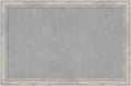 Amanti Art Silver Framed Magnetic Board 23x35 Large Vision Board by AmantiArt