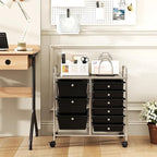GOFLAME 9-Drawer Rolling Storage Cart, Mobile Utility Cart - Image 2