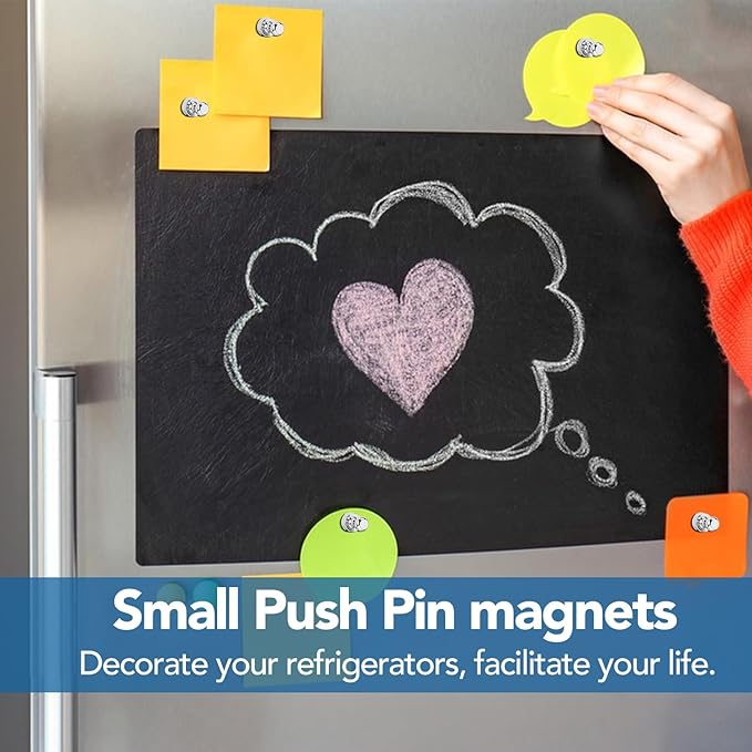 LOVIMAG Fridge Magnets 18Pcs Refrigerator Whiteboard Small Strong Magnet - Image 8