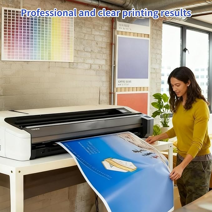 Wide Format Paper 24 In x 150 Ft, 4 RollsPlotter Paper on 2" Core, CAD Bond - Image 6