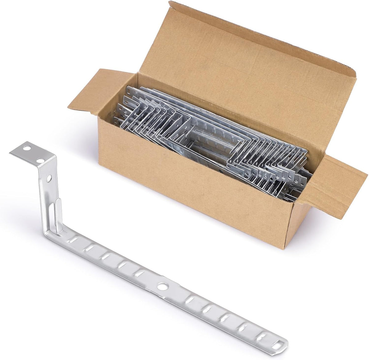 SIHAI Stud Wall Cable Support Clamps (100-Pack) - Galvanized Steel