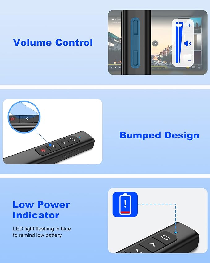 USB Type C Wireless Presentation Clicker - Image 7