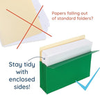 Blue Summit 10 Expanding File Pockets, Accordion File Folders Letter Size - Image 4