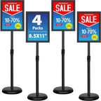 VAIIGO 4 Pack Sign Holder Stands by VAIIGO