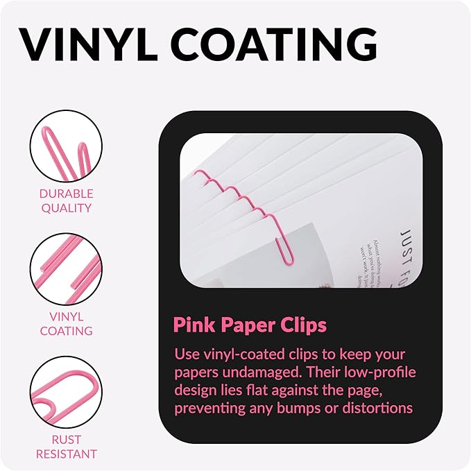 Small Paper Clips, 1.1 Inch Paper Clip - Image 3