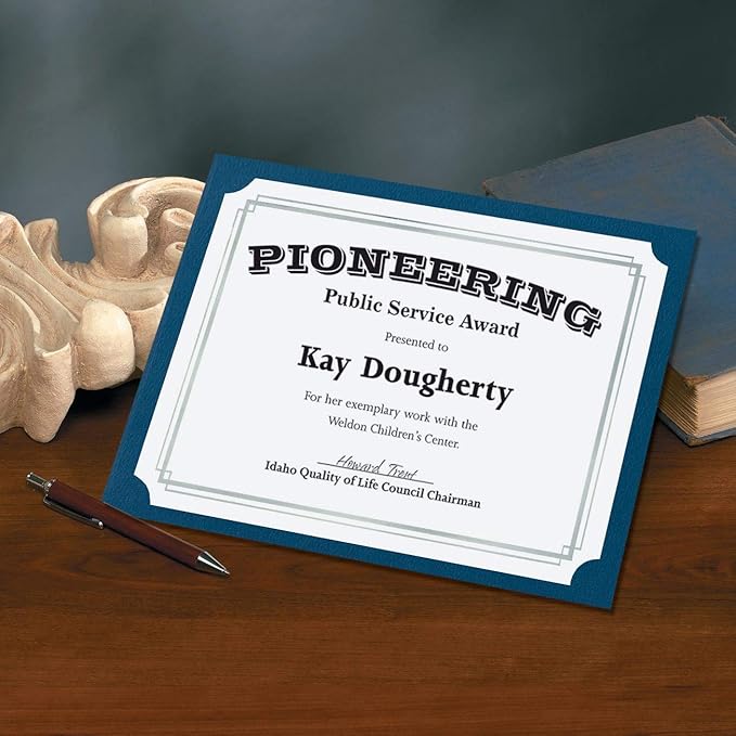 PaperDirect Silver Foil Elegance Border Specialty Certificates, 38lb White Paper - Image 4