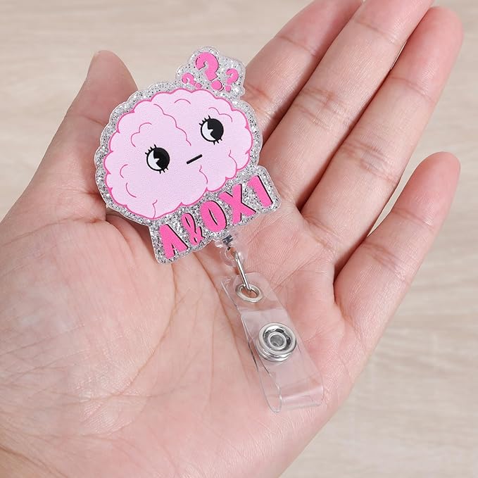 A&0x1 Funny Office Badge Reel | Retractable ID Card Badge Holder | Name Tag - Image 2
