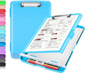 Sooez Clipboard with Storage, High Capacity Nursing Clip Board 8.5 x 11 with by Sooez