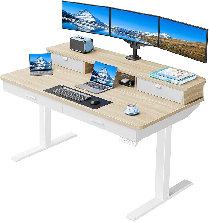HUANUO 55 x 30 inch Electric Standing Desk by HUANUO