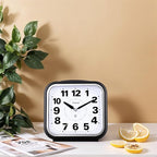 Tinload 5.5" Large No Ticking Analog Alarm Clock, Silent Readable - Image 4