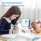 Yunbaoit Visual Timer with Protective Case, Rainbow Disk 60 Minute Countdown - Image 6