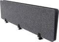 ReFocus Raw Clamp-On Acoustic Desk Divider Mounted Privacy Panel Set – Reduce by HAOREBAIYU