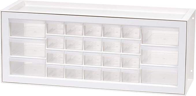 IRIS USA Plastic Drawer Storage Organizer, 26-Drawer Teacher Toolbox Bead Small - Image 10