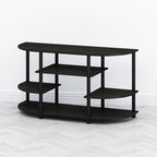 Furinno TOMI TV Stand, Corner Entertainment Center, TV Console - Image 6