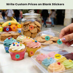 3500 Pcs Price Stickers for Garage Sales, Pre-Printed 25¢ to $20 & Blank Yard Sale Price Tags, Pricing Labels Removable Adhesive No-Residue for Yard Sale Sign Supplies, Rummage Sale & Small Business