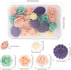 24Pcs Decorative Pushpins, Cork Board Tacks, Bulletin Board Tacks, Thumb Tack - Image 2
