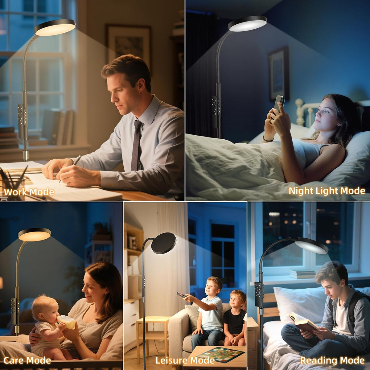 pacovy floor lamp, adjustable height floor lamps for, package contents