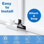153in Wall Cable Hider, Cord Hider to Hide 3-4 Cords, TV Wire Hider - Image 4