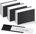 Realth C Channel Magnetic Label Holders 50 Pack 2" x 6" by Realth