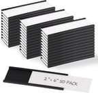 Realth C Channel Magnetic Label Holders 50 Pack 2" x 6" by Realth
