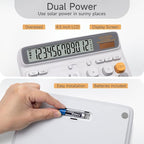 VEWINGL Desktop Calculator, 12-Digit Large LCD Display, Big Computer-Style Keys - Image 3