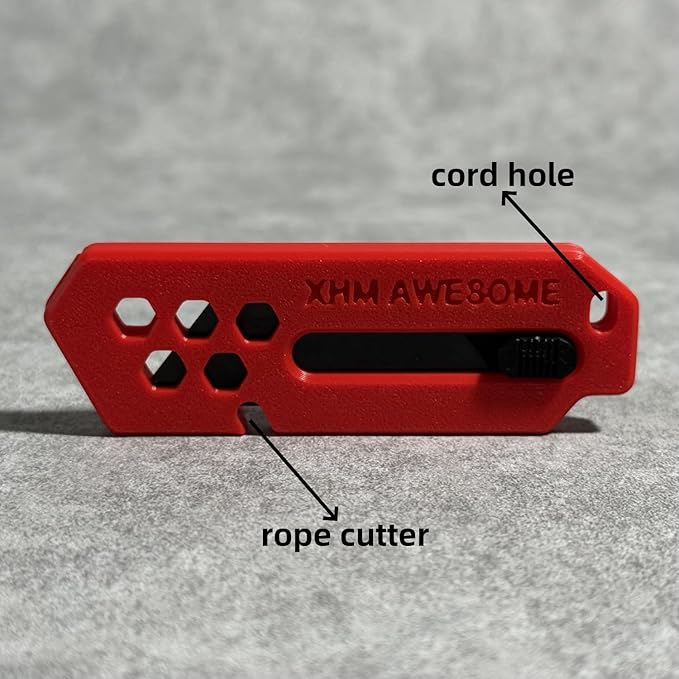 XHM Awesome Small Box Cutter Retractable Blade Ultility Knife, - Image 3