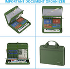 ENGPOW Accordion File Organizer, Fireproof Expanding File Folder - Image 4