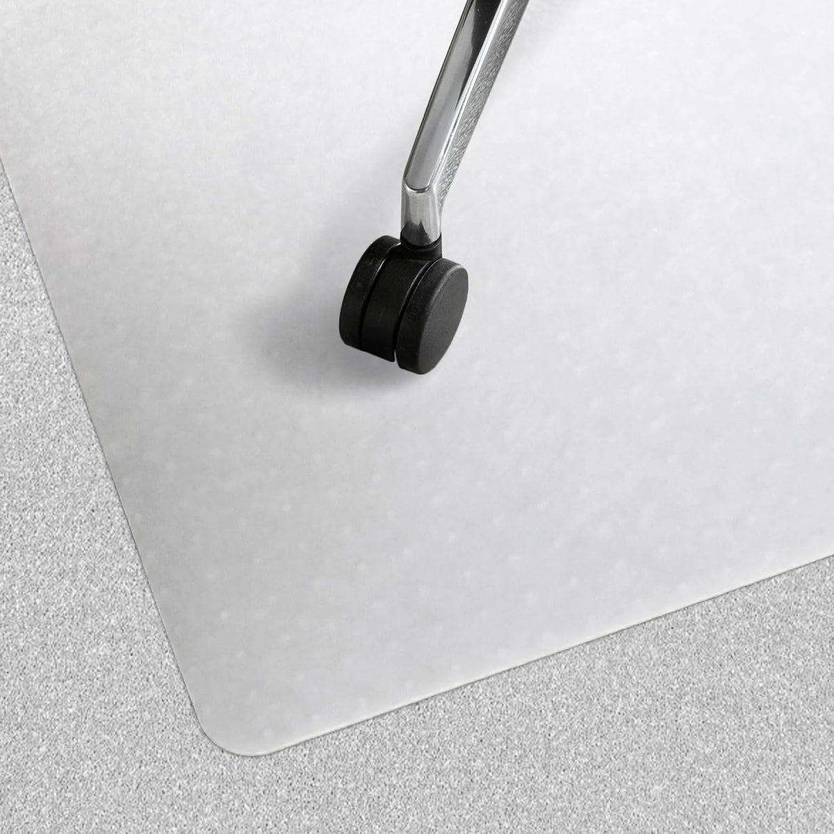 Marvelux White Office Chair Mat for Carpeted Floors 35.5"x46" Recta...