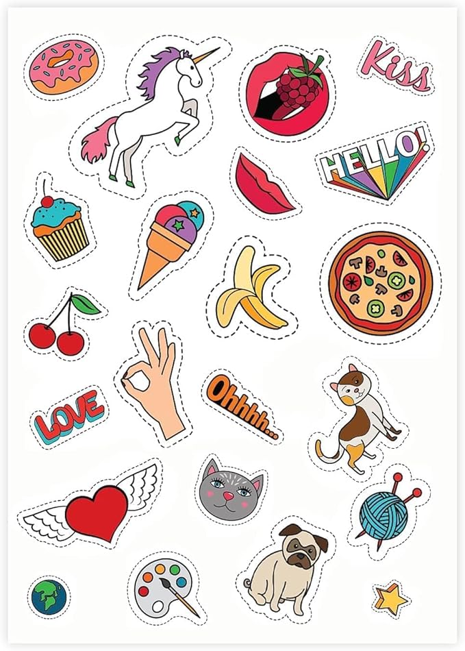 8.5" x 11" Full Sheet Label Sticker Paper - Image 6