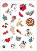 8.5" x 11" Full Sheet Label Sticker Paper - Image 6