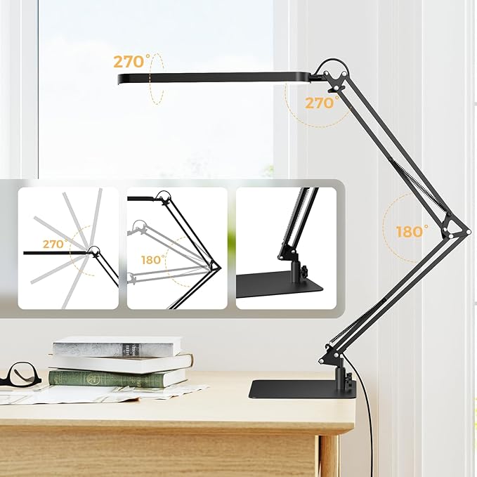 SKYLEO LED Desk Lamp with Slim Base - Image 4