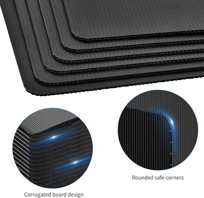 30 Pack Black Desk Dividers for Students, Privacy Shields Folder for Students - Image 8