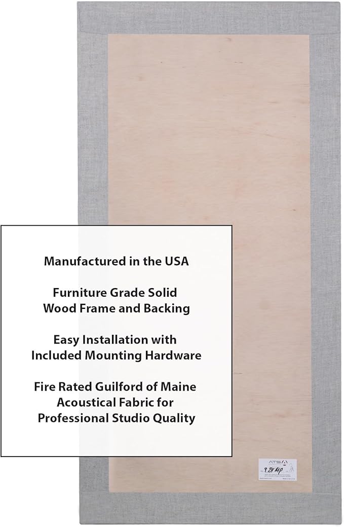 ATS Acoustics Home Office Residential Acoustic Treatment Room Kit Sound - Image 6