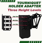 Tourniquet Holder for Gun Holster, Tactical Tourniquet Holder Adapter Mount - Image 4