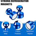 LOVIMAG Fridge Magnets 20Pcs Refrigerator Whiteboard Small Strong Magnet - Image 4
