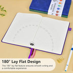 PERCUN Graph Paper Notebook, 160 Pages Grid Journal - Image 5