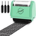 Miseyo Wide Identity Theft Protection Roller Stamp Set by Miseyo