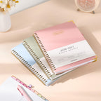 Forvencer Academic Planner 2026-2027, Calendar Jul 2026-Jun 2027, 8.5"x11" | Hardcover Weekly & Monthly Planner, Daily Agenda Book with Tabs, College School Organizer for Student Teacher, Pink