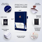 Clever Fox Planner Premium Edition – Undated Luxurious Weekly & Monthly Planner - Image 2