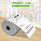 MFLABEL 4x6 Direct Thermal Shipping Labels - Image 2