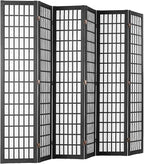 VEVOR Room Divider, 6 Panel Japanese Room Divider, Folding Privacy Screen Indoor - Image 10
