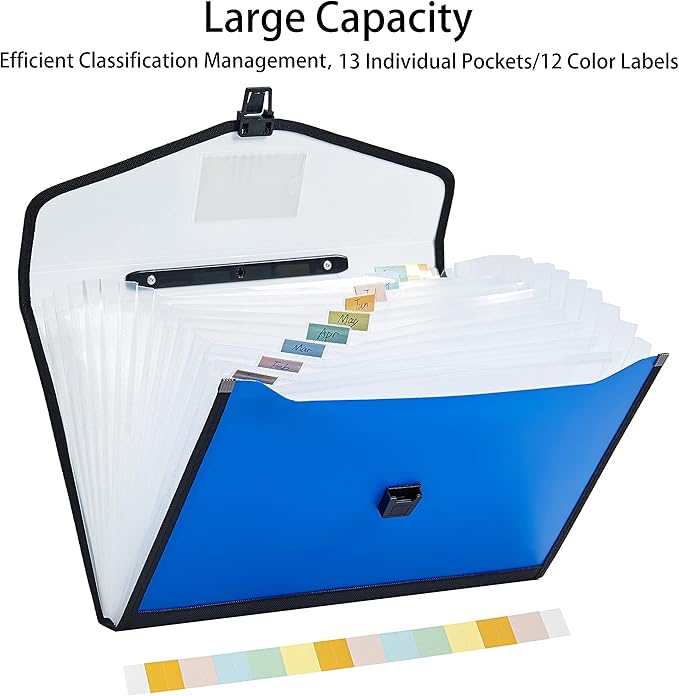 Legal Size 13-Pockets Expanding File Folder - Image 2