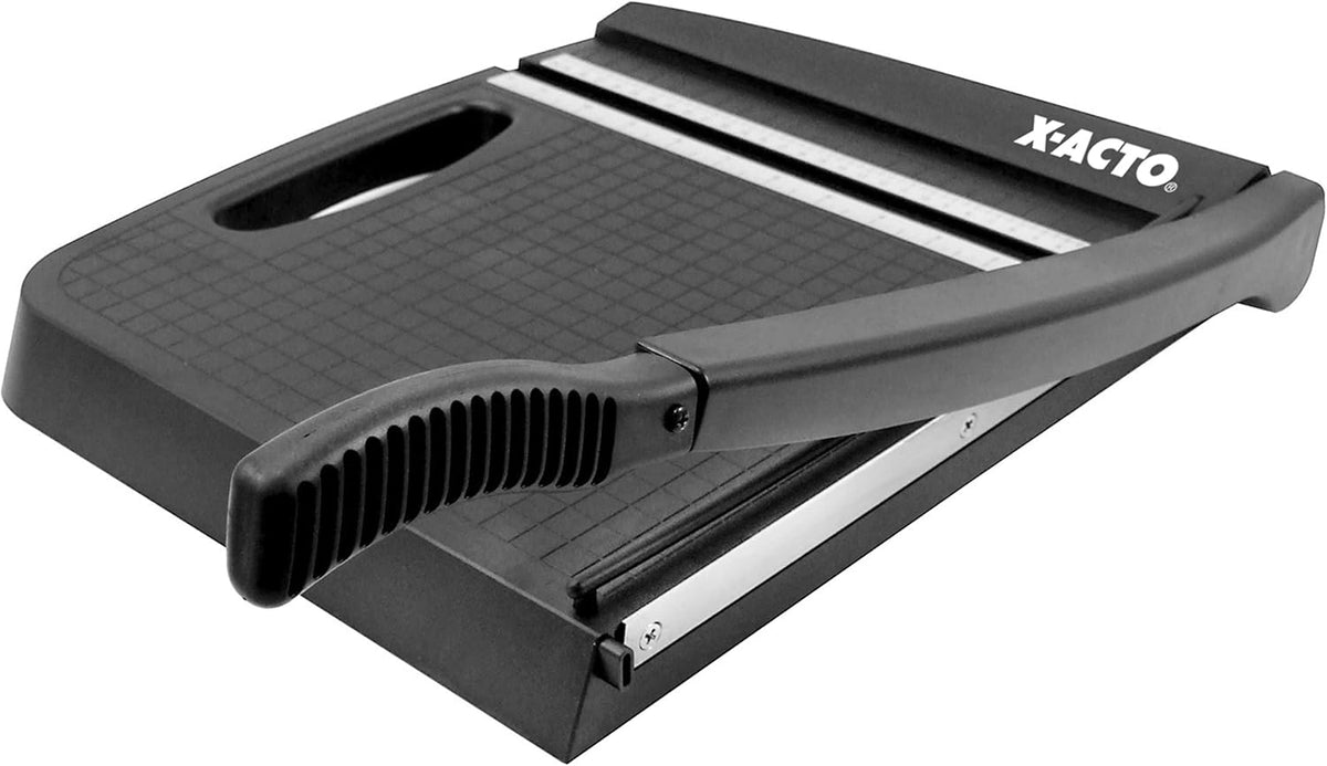 ELMERS X-Acto 12" Base Guillotine Style Plastic Paper Trimmer, 10 Sheet ...