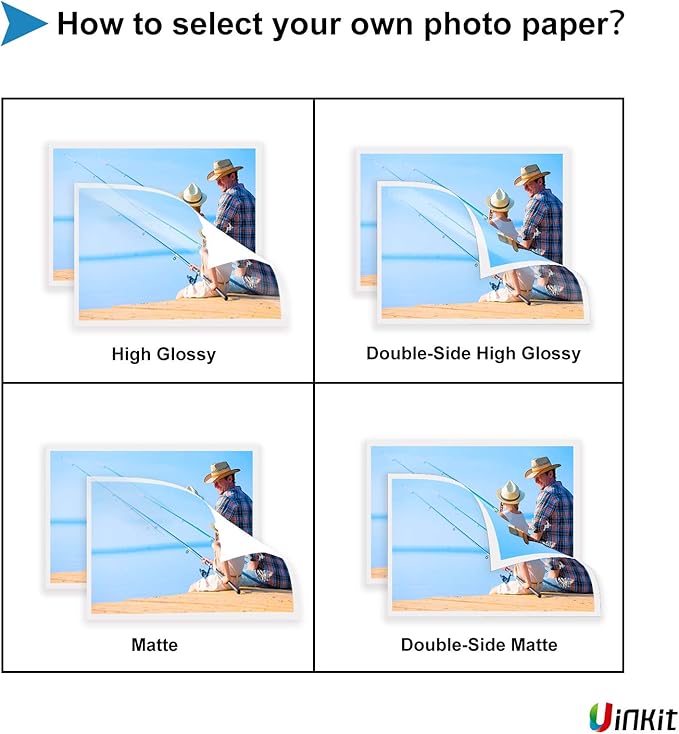 Uinkit 11 x 17 Thick Photo Paper Glossy 11x17 60Sheets 62lb Inkjet Heavyweight - Image 7