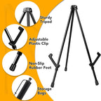 AROIC 3 Pack 14'' Tabletop Easels, Adjustable Portable Table Top Easel - Image 5