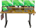 Claiks Standing Desk with Drawers, Adjustable Stand Up Electric Standing Desk by CLAIKS