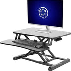 VIVO 26 inch Desk Converter, K Series, Height Adjustable Sit to Stand Riser by VIVO